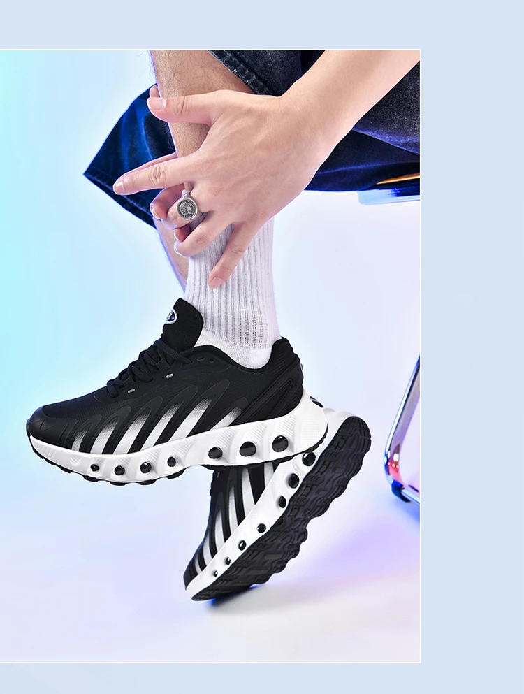 Men's Running Shoes Professional Training Lightweigt Sneakers 2025 Summer Outdoor Non-Slip Shock Absorbing Sports Tennis Shoes