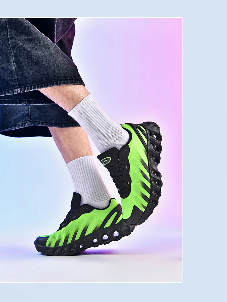 Men's Running Shoes Professional Training Lightweigt Sneakers 2025 Summer Outdoor Non-Slip Shock Absorbing Sports Tennis Shoes