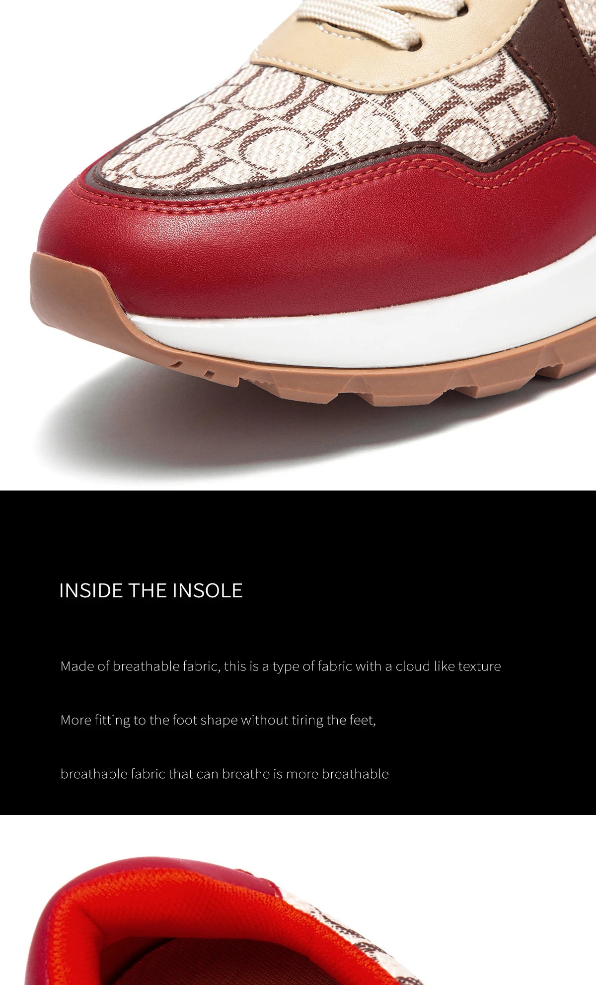 C-H Women's Shoes Vulcanized Winter New Anti slip Outdoor Walking Shoes Wine Red Girls Shoes Student