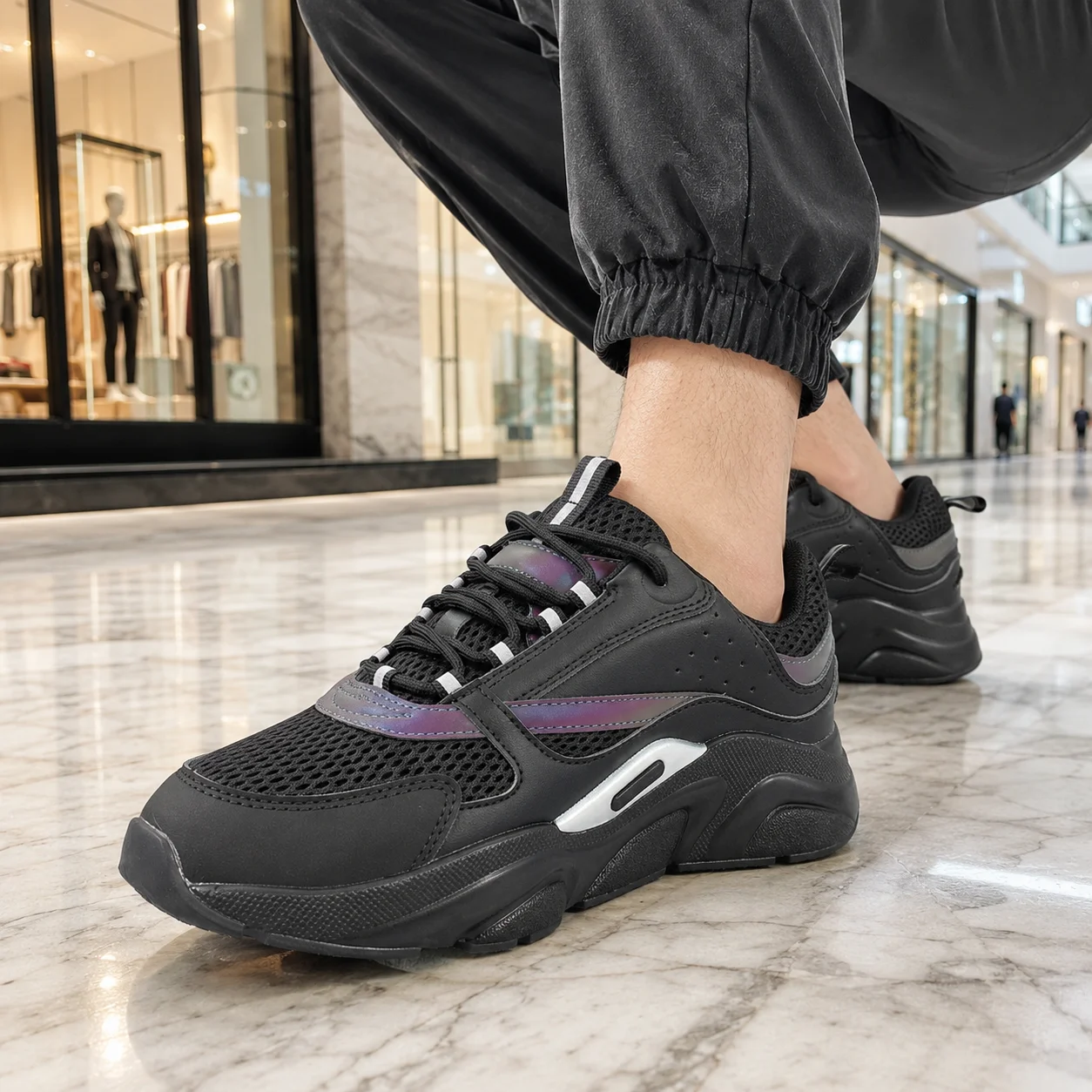 Brand Men Casual Shoes Thick Sole Breathable Fashion Sneakers Soft Male Walking Shoes DRLDX Zapatillas Hombre Luxury Mens Shoes