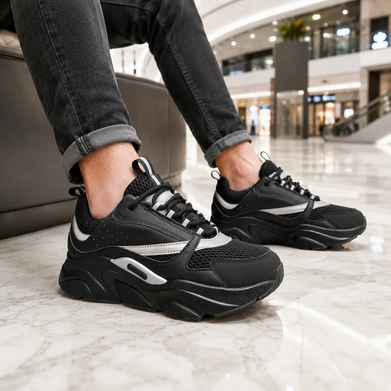 Brand Men Casual Shoes Thick Sole Breathable Fashion Sneakers Soft Male Walking Shoes DRLDX Zapatillas Hombre Luxury Mens Shoes