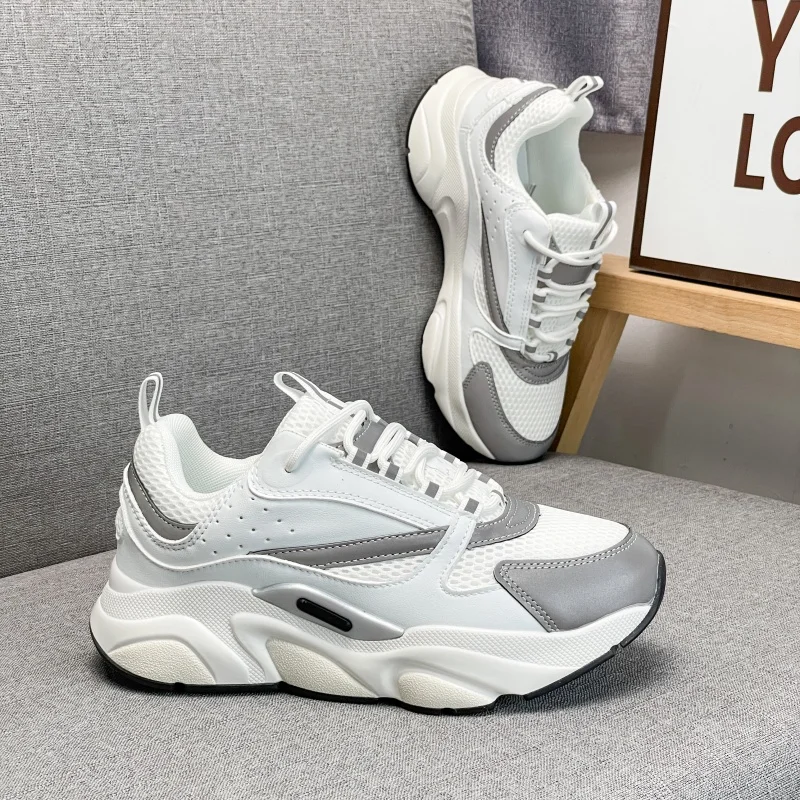 Brand Men Casual Shoes Thick Sole Breathable Fashion Sneakers Soft Male Walking Shoes DRLDX Zapatillas Hombre Luxury Mens Shoes