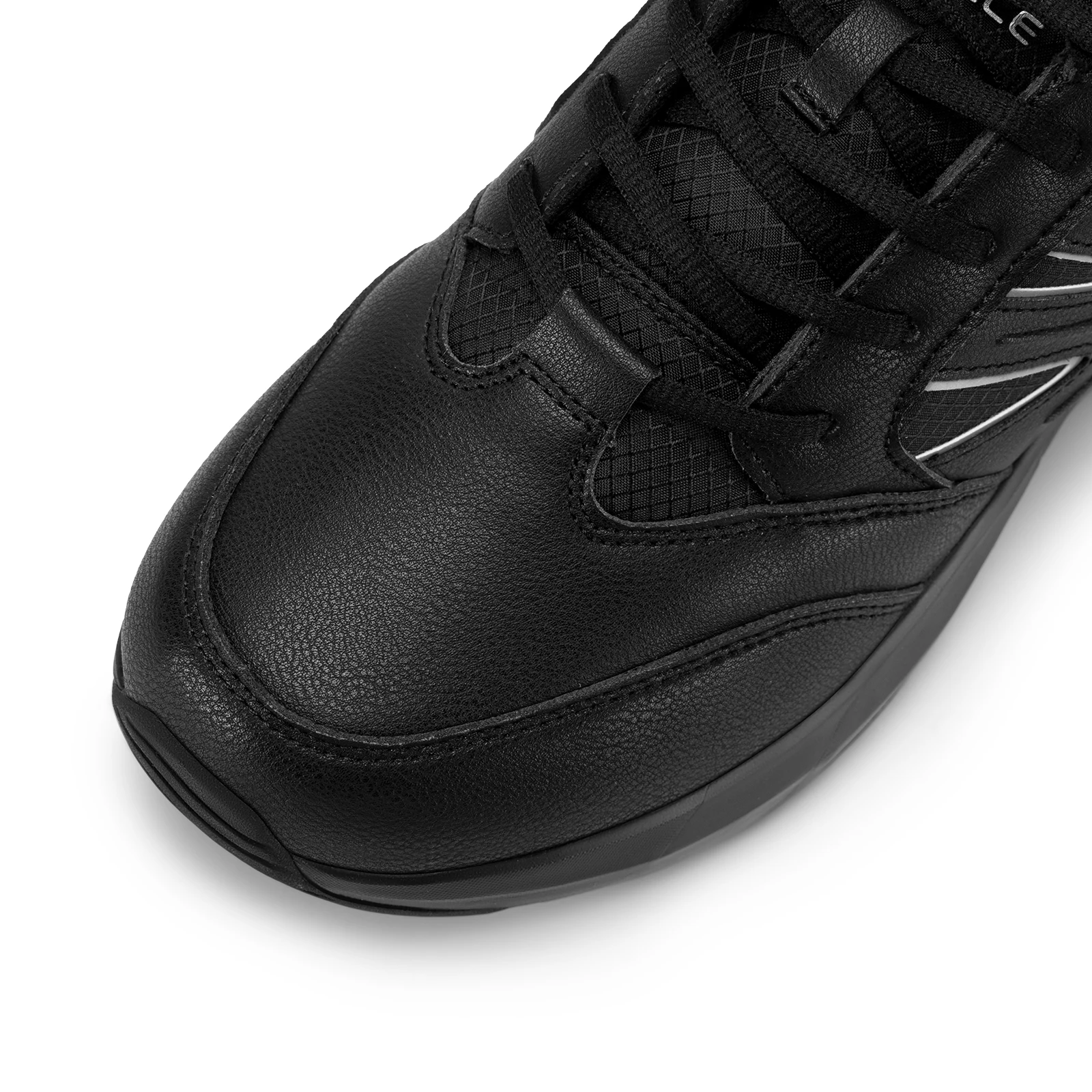 FitVille Wide Men's Shoes Hiking Waterproof Outdoor Work Trekking Trails Sneakers with Arch Support for Heel Pain Relief