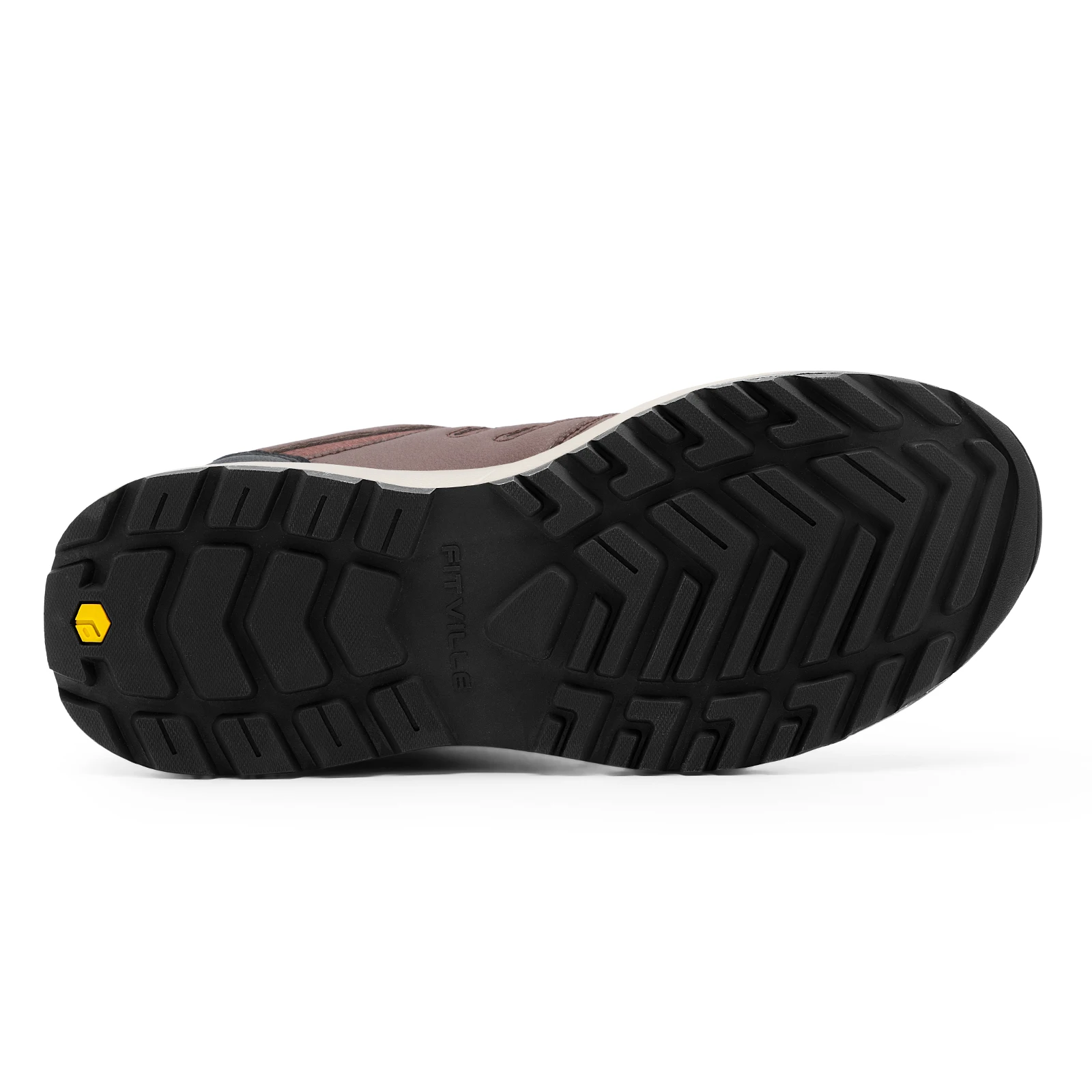 FitVille Wide Men's Shoes Hiking Waterproof Outdoor Work Trekking Trails Sneakers with Arch Support for Heel Pain Relief