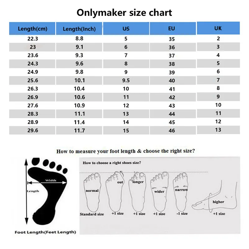 Onlymaker Women Platform Stiletto High Heels Pumps Pointed Toe Slip On Work Party Dress Plus Size Shoes