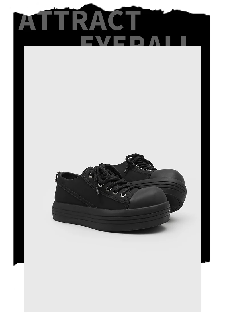 New Men Oversized Casual Shoes Fashionable Thick-soled Retro Men Shoes American Casual Lace-up Sneakers Sizes 38-44 Men Shoes