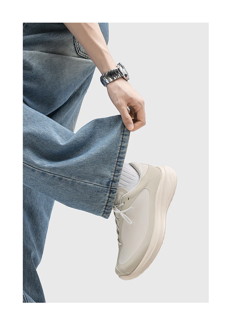 Summer Breathable Men's Shoes Outdoor Leisure Mountaineering Mesh Sports Shoes Fashion Leisure Hiking Footwear 38-46