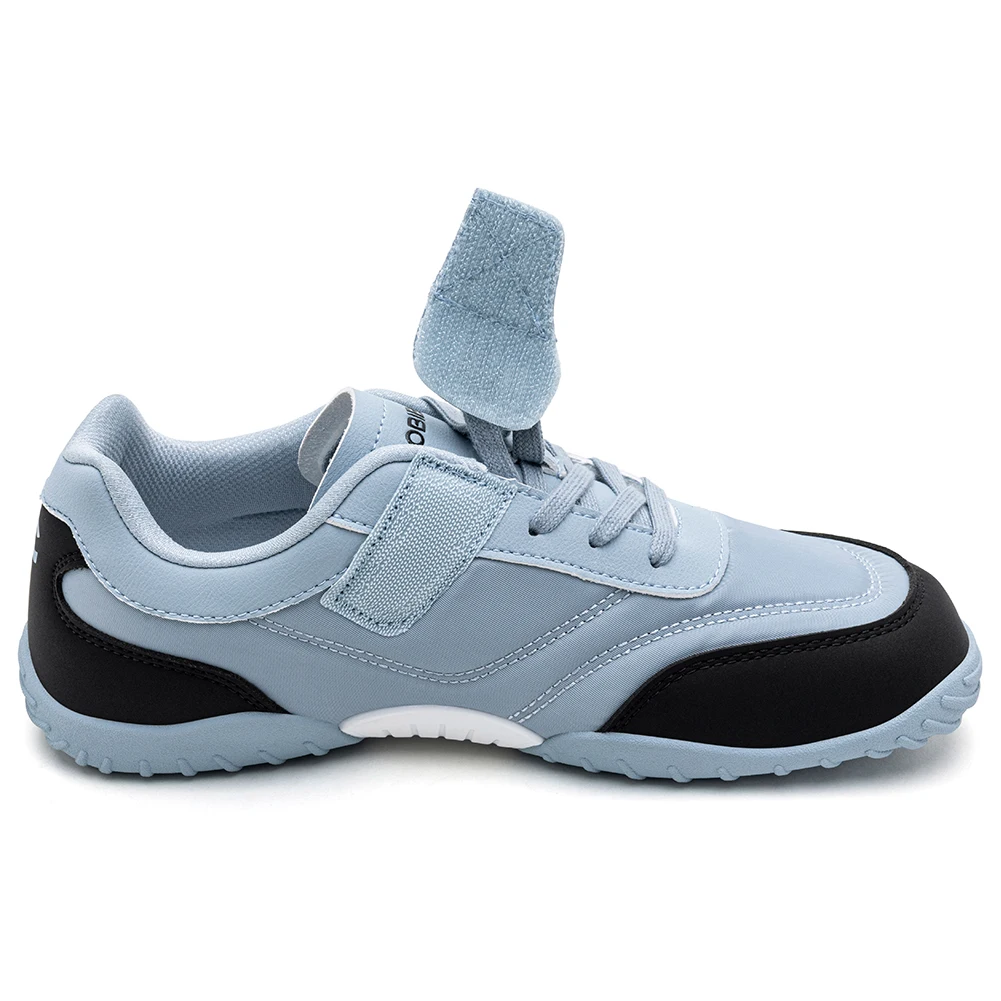 HOBIBEAR Unisex Hiking Wide Width Sneakers Outdoor Cross Training Shoes Hook-Loop Lace Up Minimalist Barefoot Sneaker