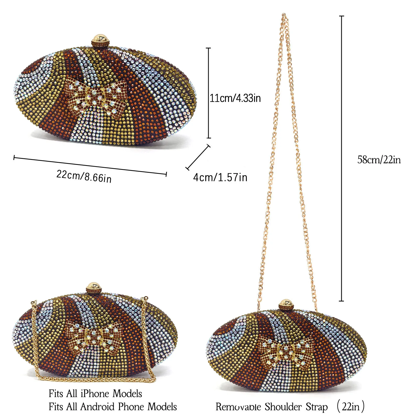 Venus Chan Italian Design Women's Shoes & Rhinestone Butterfly Bag – Perfect for Weddings & Bridal Accessories
