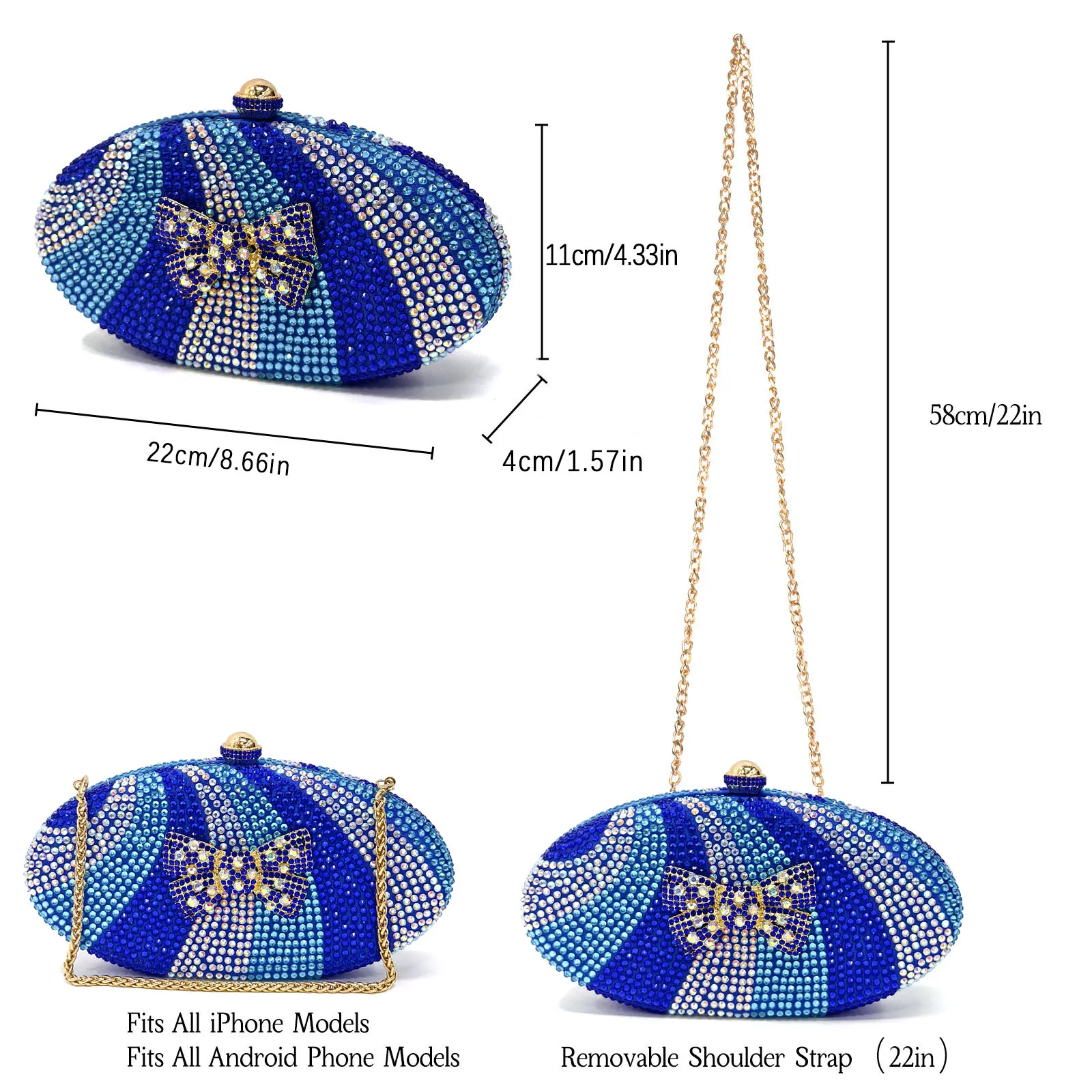 Venus Chan Italian Design Women's Shoes & Rhinestone Butterfly Bag – Perfect for Weddings & Bridal Accessories