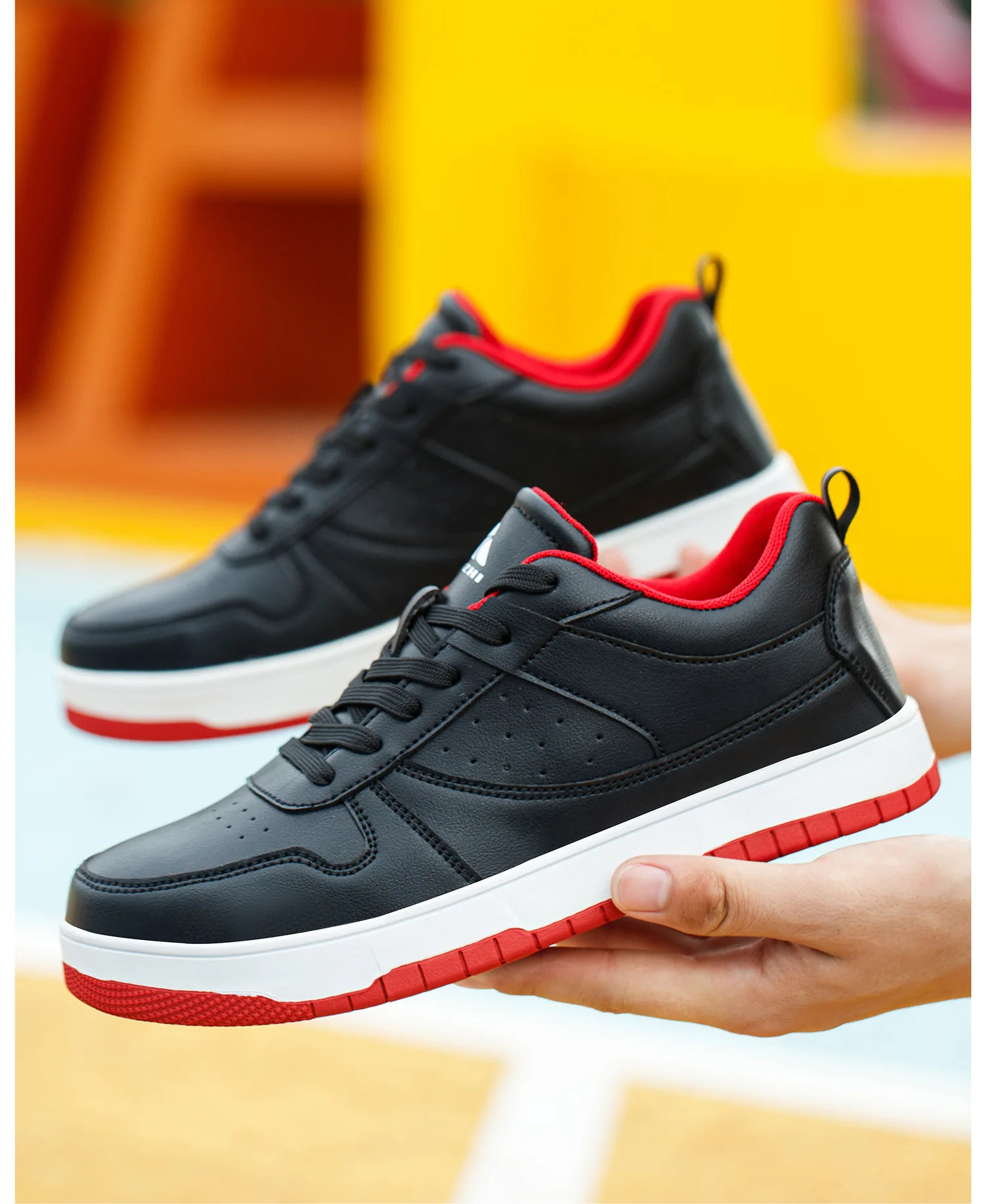 Black Anti Slip And Wear-resistant Casual Safety Shoes Anti-Smash Anti Puncture Work Sneakers Indestructible Shoes Protective