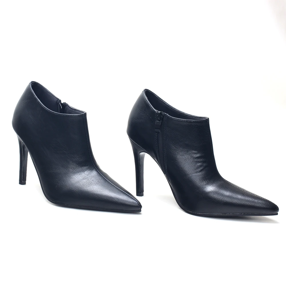 10CM High Heel Pointed 36-46 Size Toe Spike Heel Women Elegant Sexy Office Lady Fashion Unisex Pump