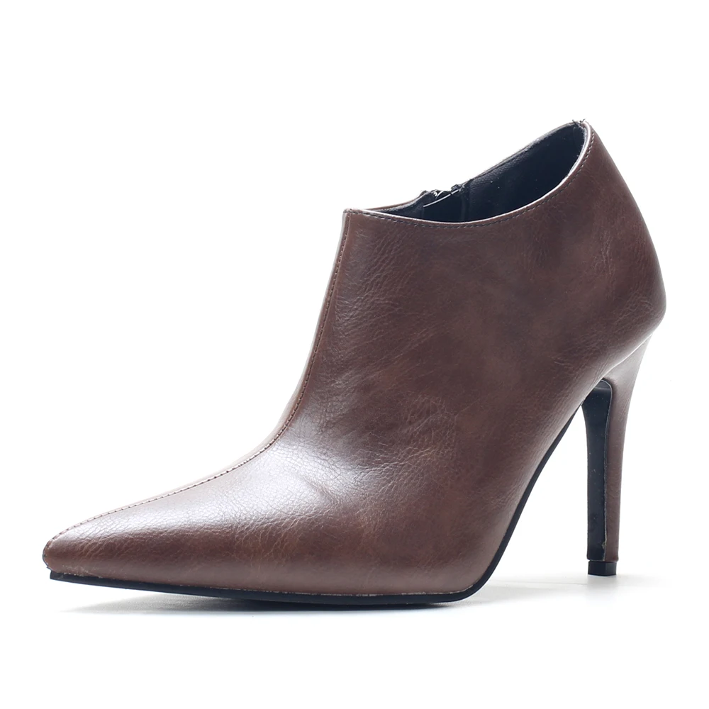10CM High Heel Pointed 36-46 Size Toe Spike Heel Women Elegant Sexy Office Lady Fashion Unisex Pump