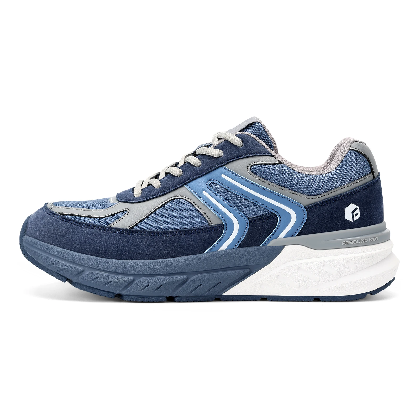 FitVille Extra Wide Shoes For Men Wide Walking Shoes Wide Width Casual Sneakers Comfortable Orthopedic Shoe Arch Support Lightweight For Swollen Feet Plantar Fasciitis Neuropathy