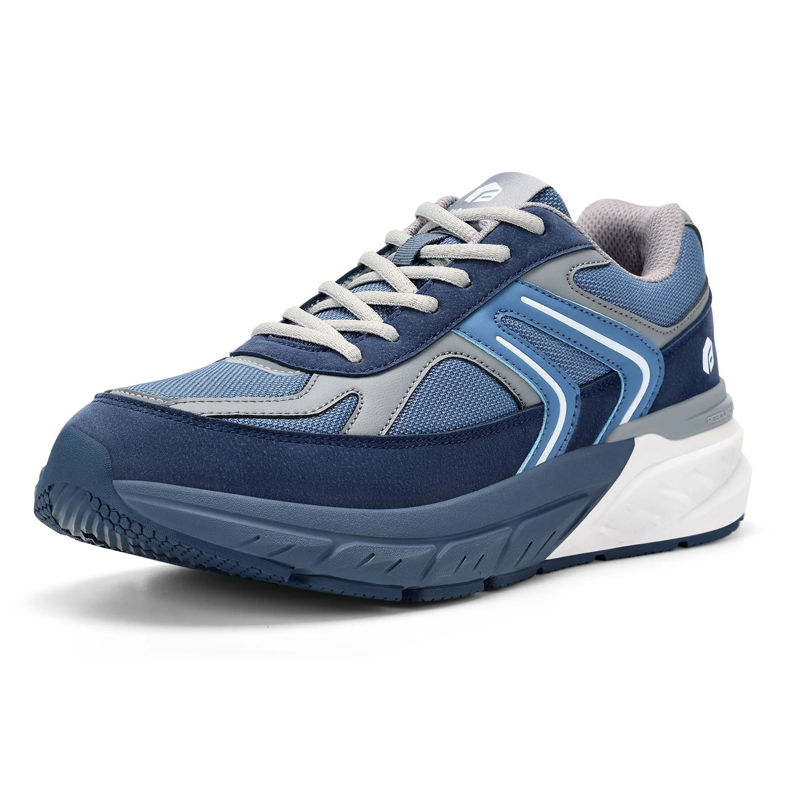 FitVille Extra Wide Shoes For Men Wide Walking Shoes Wide Width Casual Sneakers Comfortable Orthopedic Shoe Arch Support Lightweight For Swollen Feet Plantar Fasciitis Neuropathy