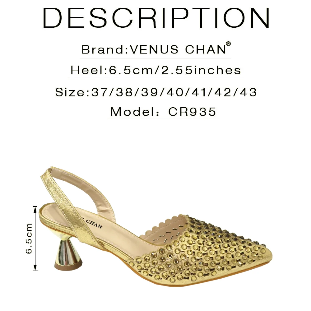 Multicolor Rhinestone Heels & Bag Set | Crystal Pointed Slingback Pumps, Women Wedding Bridal Evening Party Matching Shoes Handb