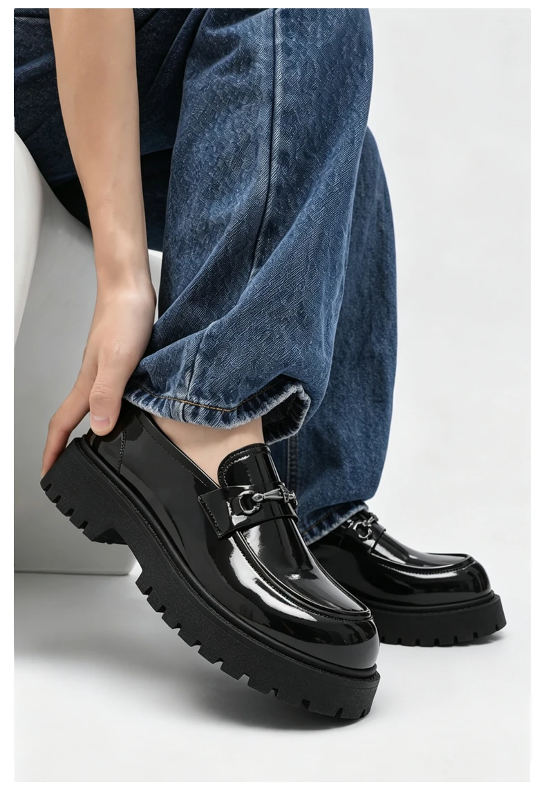 Leather Shoes Casual Business Shoes for Men Dress Tenis De Hombre Moccasins Mokasin Tenis Caballero Designer
