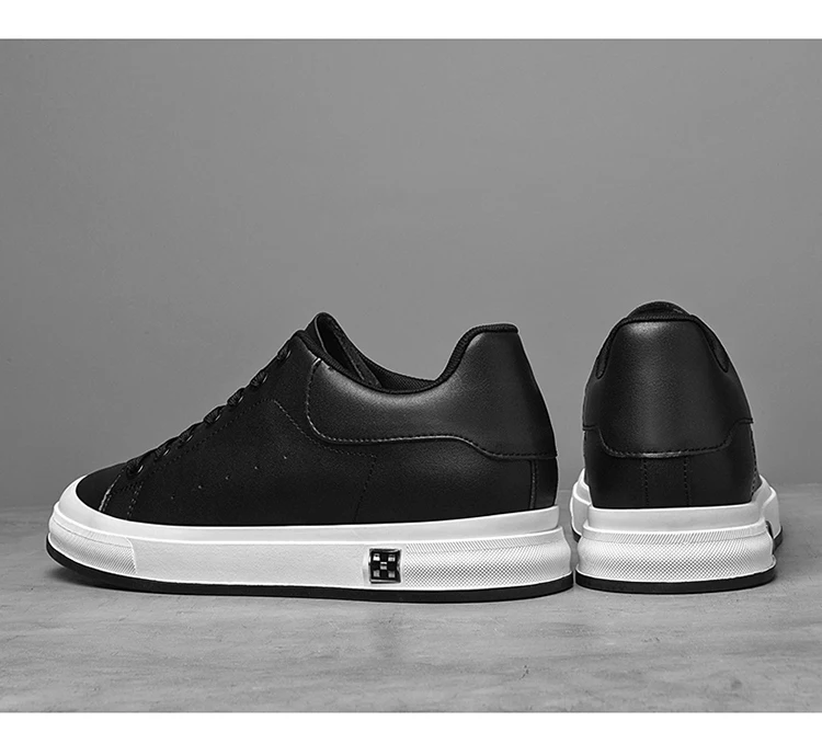 Elevator Shoes Men 6cm 8cm 10cm Lifting Board Shoes White Platform Male Sneakers Hidden Height Increase Sports Casual Shoes 2025