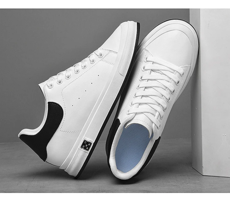 Elevator Shoes Men 6cm 8cm 10cm Lifting Board Shoes White Platform Male Sneakers Hidden Height Increase Sports Casual Shoes 2025