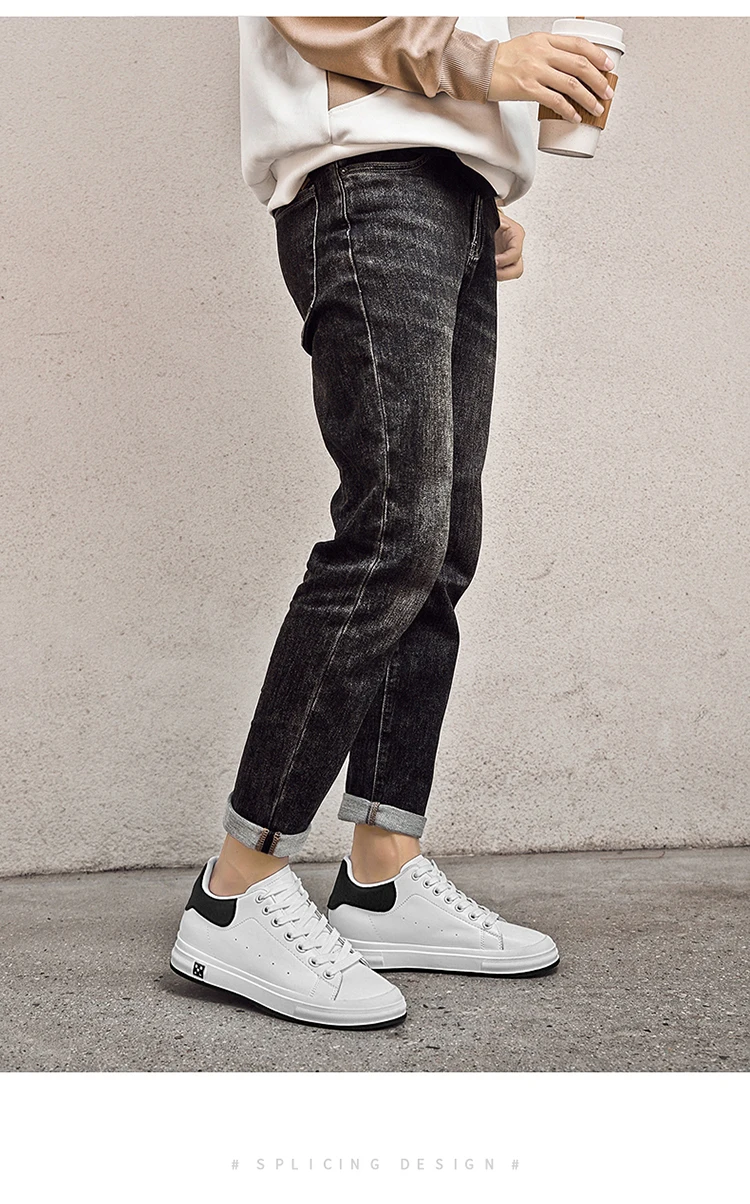 Elevator Shoes Men 6cm 8cm 10cm Lifting Board Shoes White Platform Male Sneakers Hidden Height Increase Sports Casual Shoes 2025