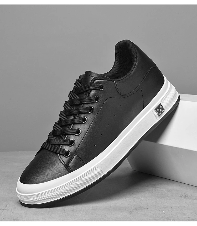 Elevator Shoes Men 6cm 8cm 10cm Lifting Board Shoes White Platform Male Sneakers Hidden Height Increase Sports Casual Shoes 2025