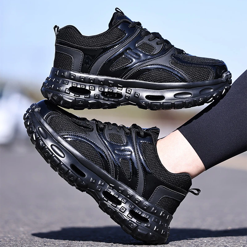 Fashion Women's Safety Shoes Anti-smash Anti-Puncture Work Sneakers Steel Toe Shoes Breathable Lightweight Protection Shoes 2026