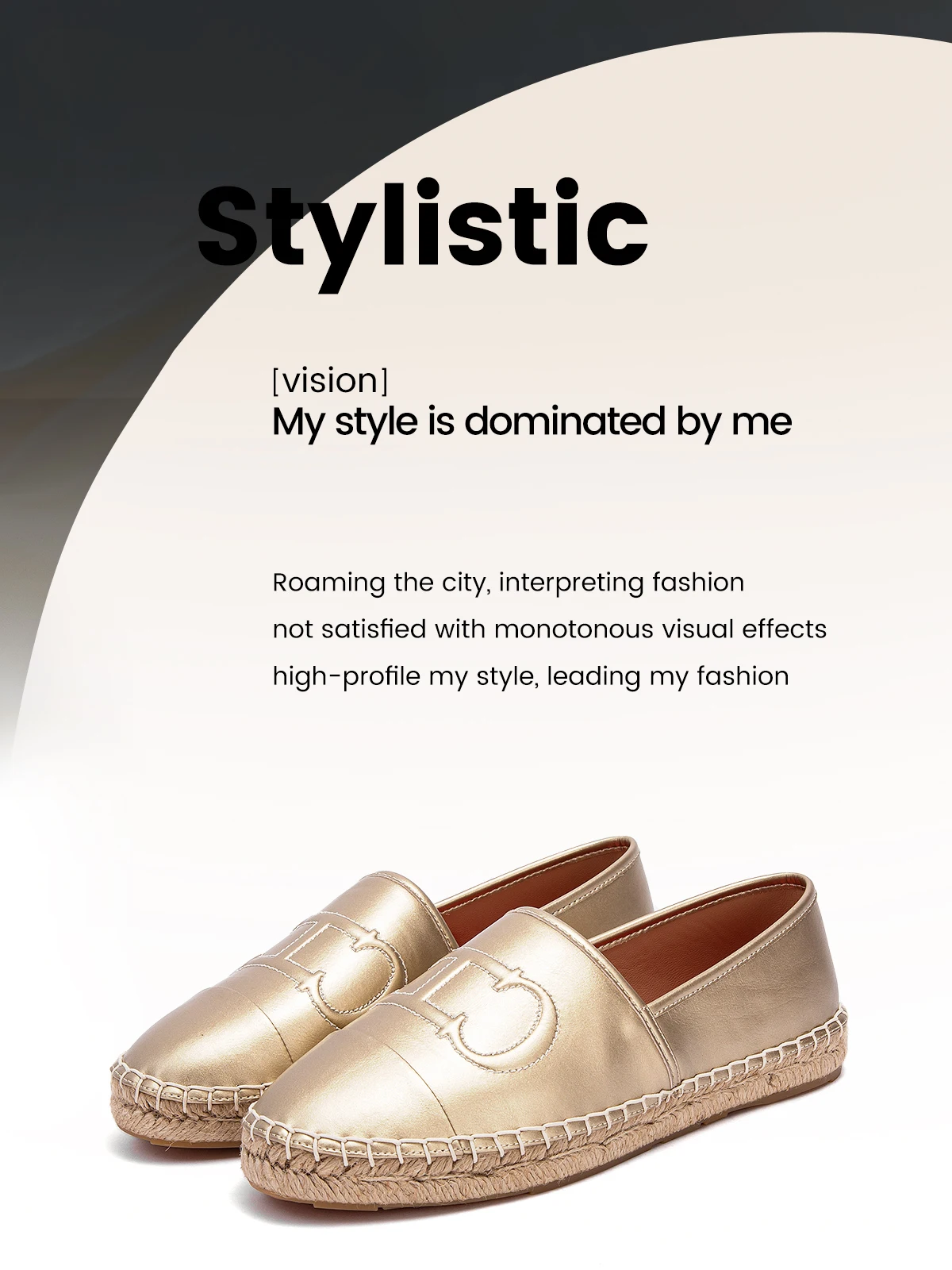 CHCH Loafers Beach Shoes PU Loafers Fisherman Shoes Straw Bottom Shoes