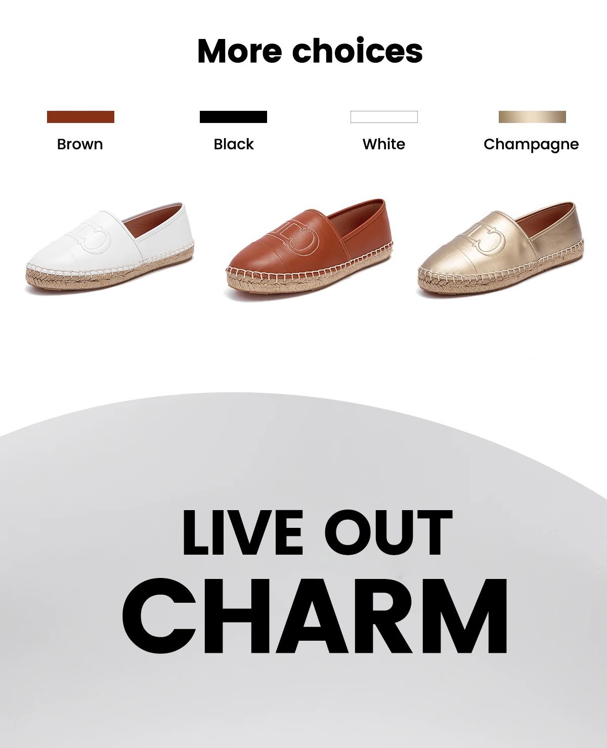 CHCH Loafers Beach Shoes PU Loafers Fisherman Shoes Straw Bottom Shoes