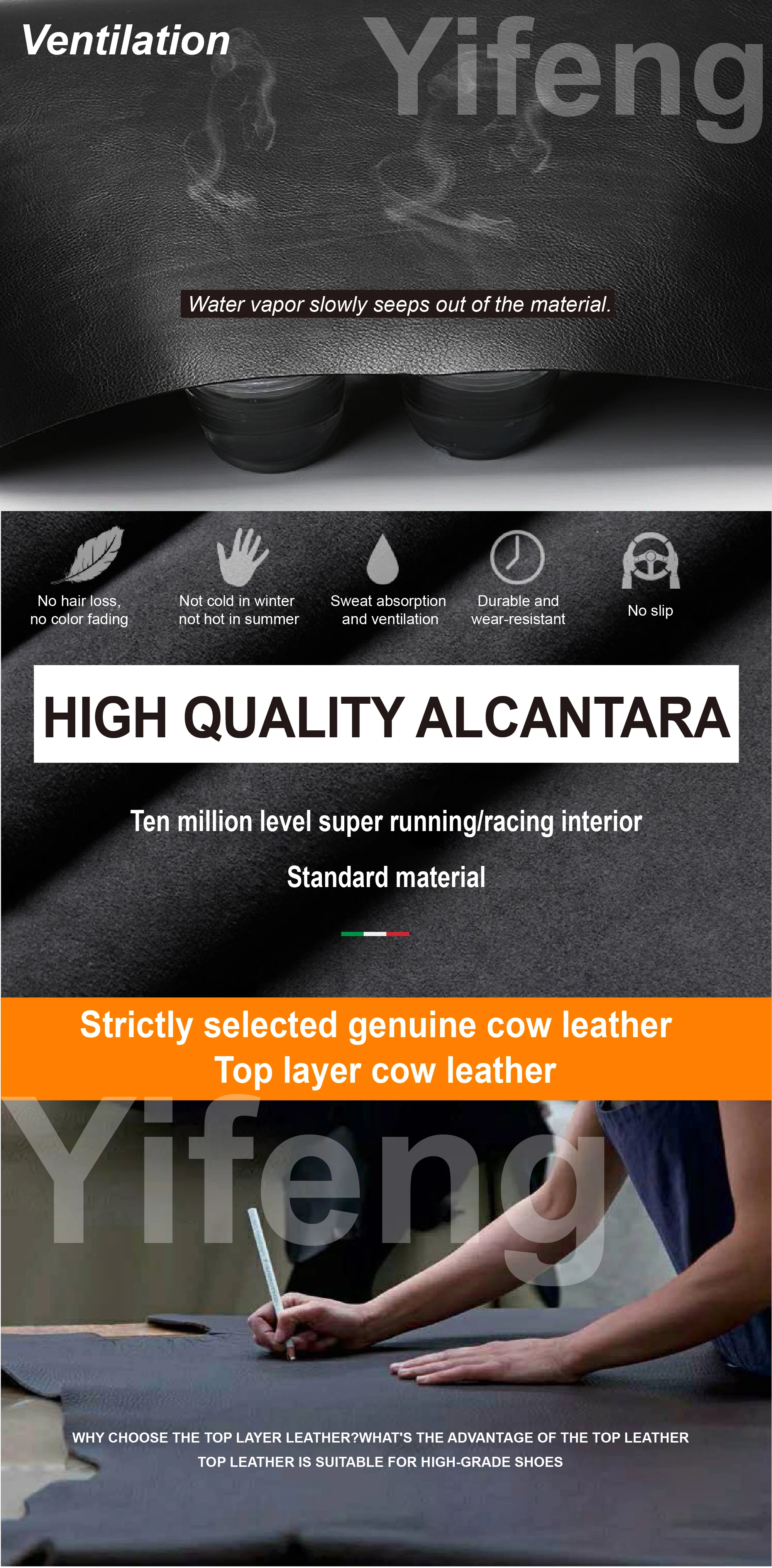 Comfortable and Breathable Mid-heel Genuine Leather Shoes Ideal for Waiters Office Staff Flight Attendants and Crew Members