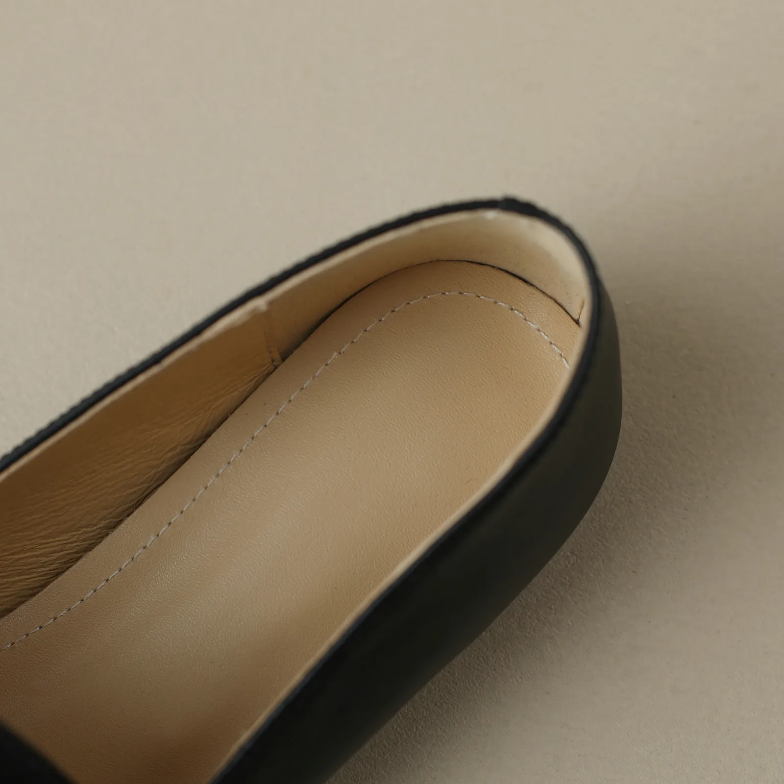 QUTAA 2025 Fashion Women Flats Shoes News Cow Leather Woman Spring Ballet Shoes Loafers Casual Round Toe Ladies Size 34-40