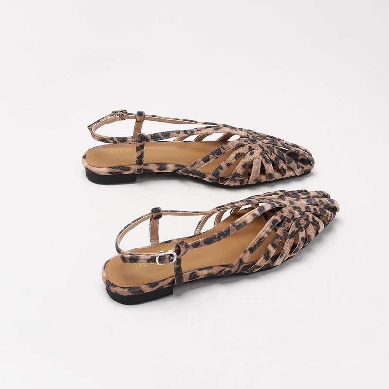 Advanced Narrow Band Women Flat Sandals Designer Brand Banquet Wedding Shoes Summer Hollow Beach Gladiator Sandalias big size 43
