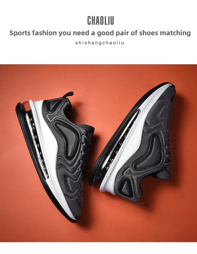 2025 New Women's Low-Top Running Shoes Fashionable Casual Sports Sneakers Large Size Couples Shoes Air Cushion Mesh Upgraded