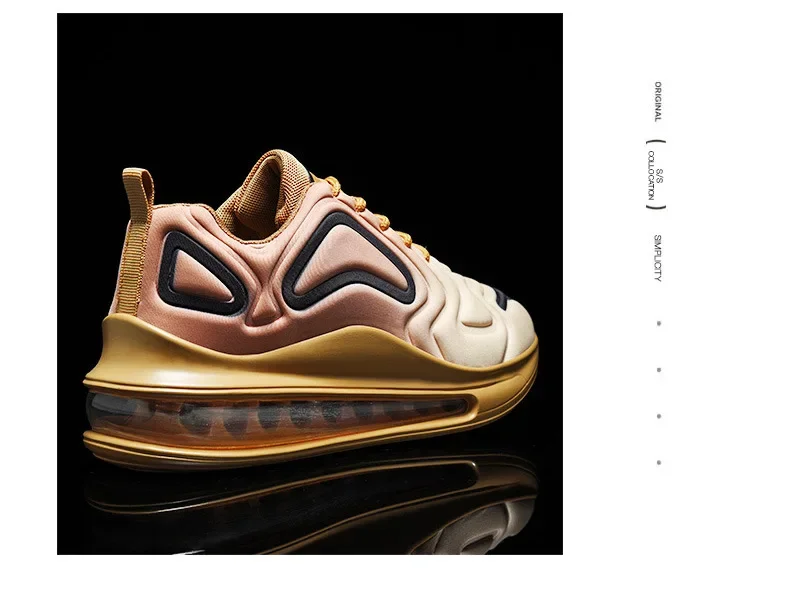 2025 New Women's Low-Top Running Shoes Fashionable Casual Sports Sneakers Large Size Couples Shoes Air Cushion Mesh Upgraded
