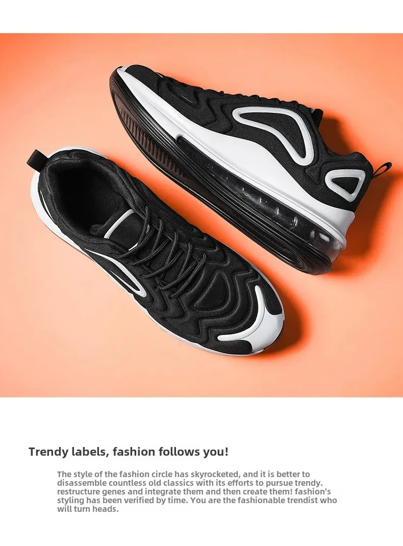 2025 New Women's Low-Top Running Shoes Fashionable Casual Sports Sneakers Large Size Couples Shoes Air Cushion Mesh Upgraded