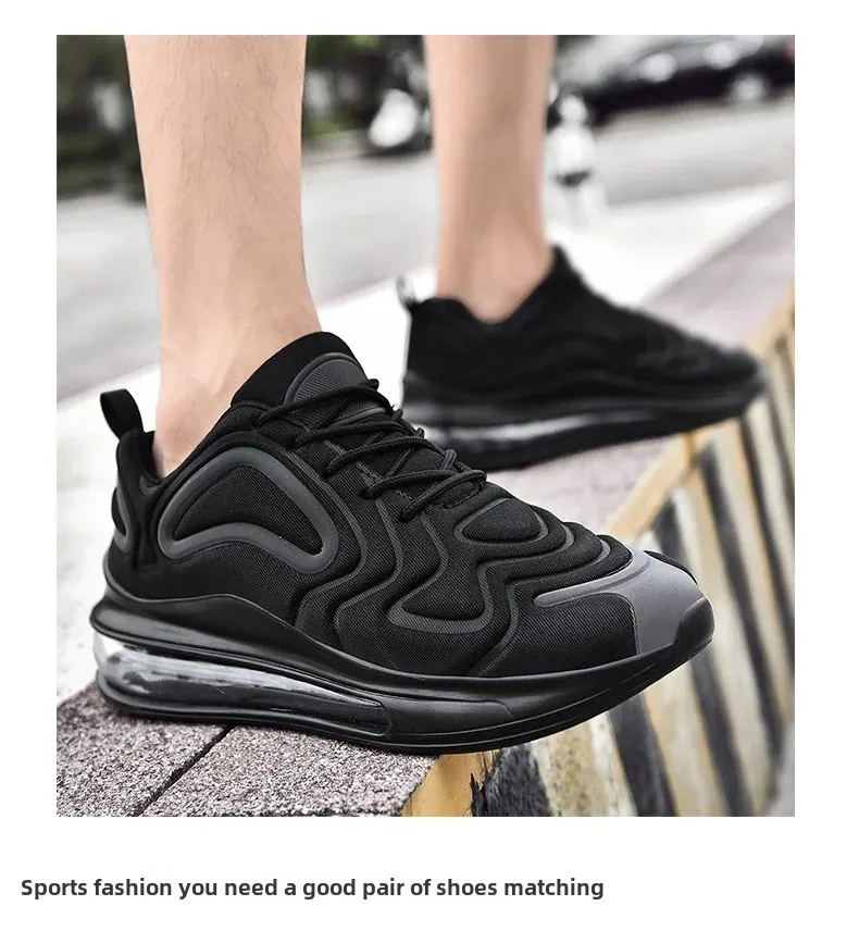 2025 New Women's Low-Top Running Shoes Fashionable Casual Sports Sneakers Large Size Couples Shoes Air Cushion Mesh Upgraded