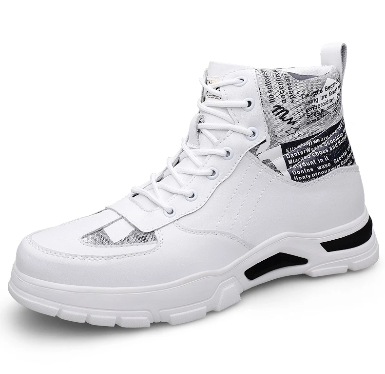 Man Elevator Boots Hidden Heels Genuine Leather Ankle Boots 7CM Invisible Height Increasing Shoes Men Casual Inner Increase Shoe