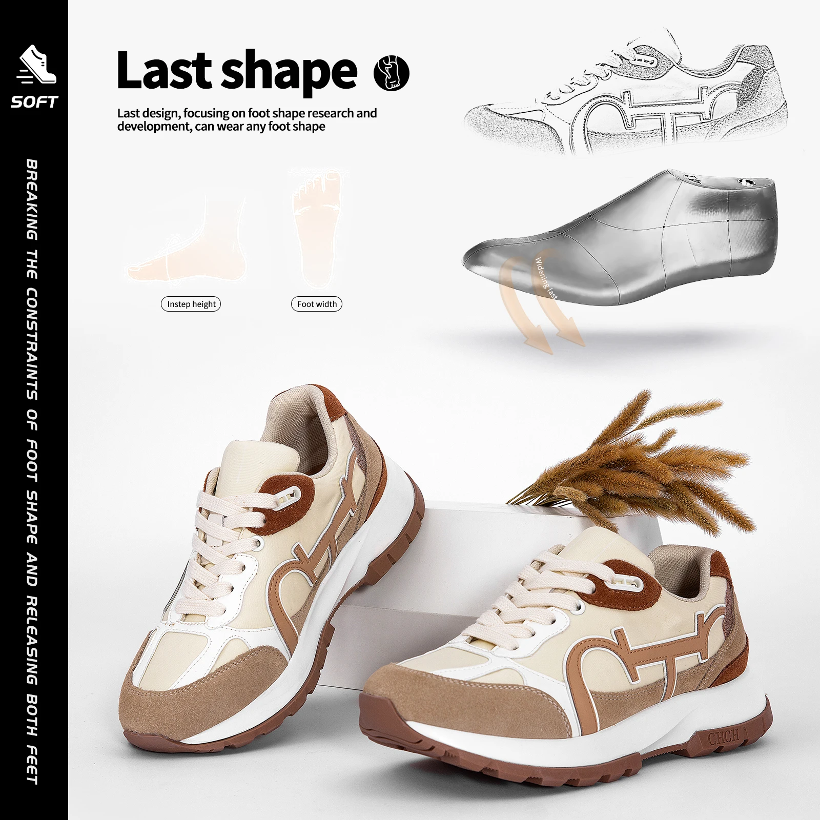 Women Casual Sports Shoes Breathable Lightweight Sneakers Anti-slip Flats Outdoor Running Walking Shoes Female Shoes