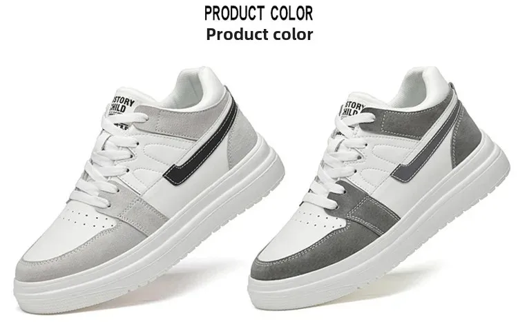 Men Elevator Shoes Heightening Sneakers for Men 4cm 6cm 8cm 10cm Breathable Height Increased Shoes for Man Sports Shoes