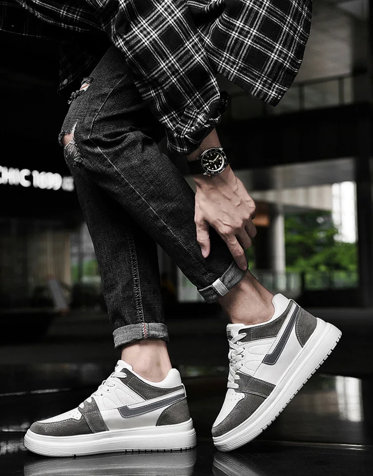 Men Elevator Shoes Heightening Sneakers for Men 4cm 6cm 8cm 10cm Breathable Height Increased Shoes for Man Sports Shoes