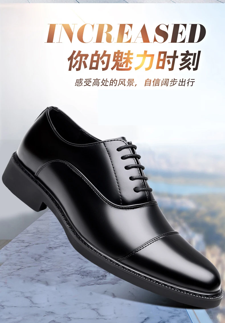 High Quality Men Genuine Leather Shoes Luxury Designer Oxford Shoes Male Business Office Brogue Dress Shoes for Men Wedding Shoe