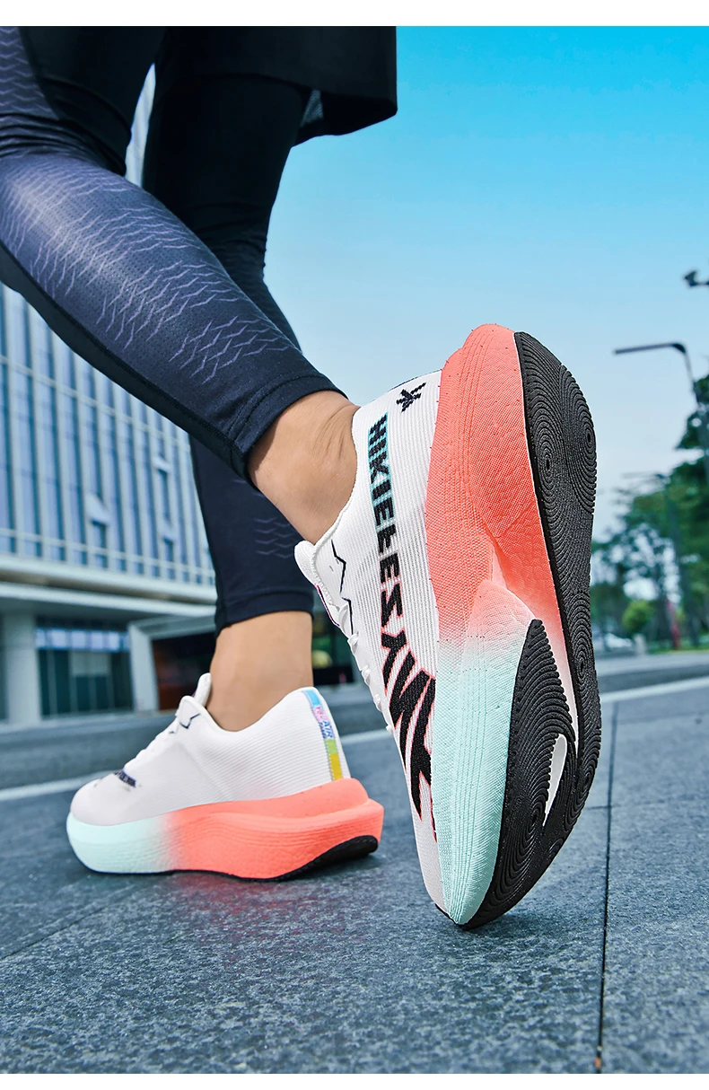 Running Shoes Man Carbon Board Marathon Sports Casual Shoe Breathable Lightweight Comfortable Woman Speciality Athletic Sneakers