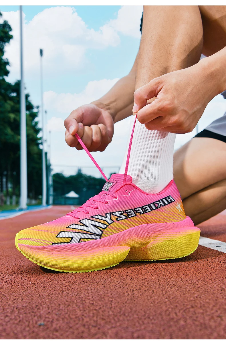 Running Shoes Man Carbon Board Marathon Sports Casual Shoe Breathable Lightweight Comfortable Woman Speciality Athletic Sneakers