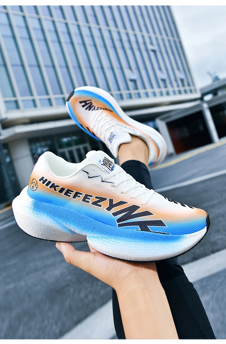 Running Shoes Man Carbon Board Marathon Sports Casual Shoe Breathable Lightweight Comfortable Woman Speciality Athletic Sneakers