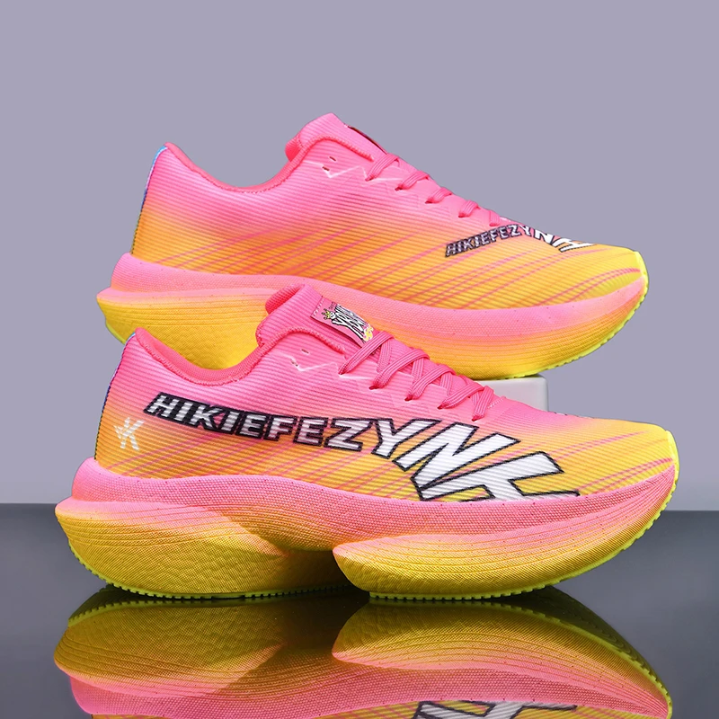 Running Shoes Man Carbon Board Marathon Sports Casual Shoe Breathable Lightweight Comfortable Woman Speciality Athletic Sneakers