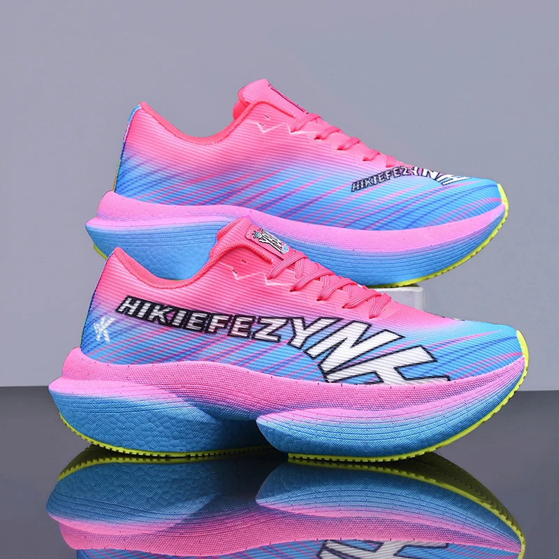 Running Shoes Man Carbon Board Marathon Sports Casual Shoe Breathable Lightweight Comfortable Woman Speciality Athletic Sneakers