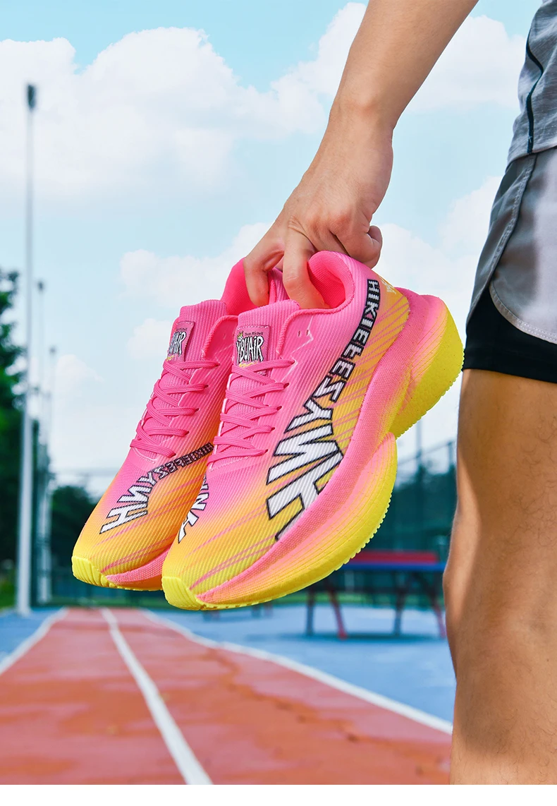 Running Shoes Man Carbon Board Marathon Sports Casual Shoe Breathable Lightweight Comfortable Woman Speciality Athletic Sneakers