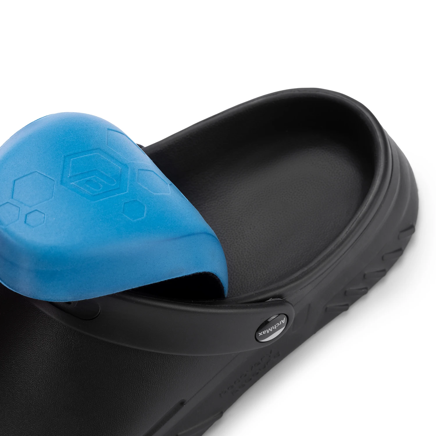 FitVille Men's Wide Fit Chef Shoes Slip Resistant Garden Work Sandals with Arch Support Waterproof for Food Service