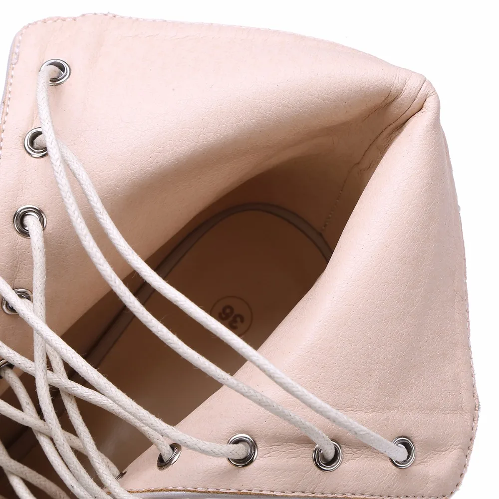 Black Summer High Heels Ankle Boots For Women 2026 Spring Peep Toe Lace Up Pumps Party Jazz Dance Shoes Suede Ladies Large Size