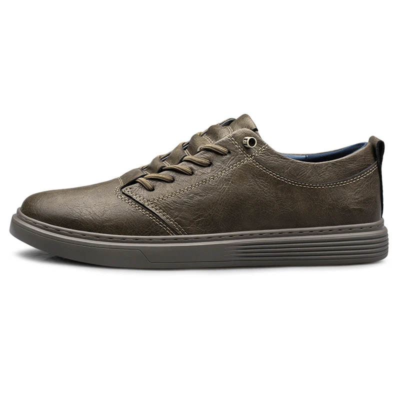 Brand Designer Men's Genuine Leather Casual Shoes Big Size: 36-47 Black Outdoor Oxford Shoes High-quality Business Sports Shoes