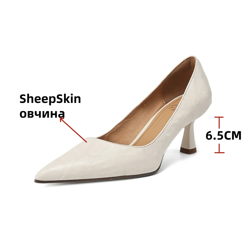 FEDONAS Women Basic Pumps High Heels Nude Pumps Wedding Bridal Stiletto Sexy Pointed Toe Lady Office Party Shoes Woman